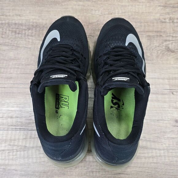 Nike Air Max 2016 Men's Size 6 Women's Size 7.5 Black Running Shoes (806771-001) - Picture 5 of 9